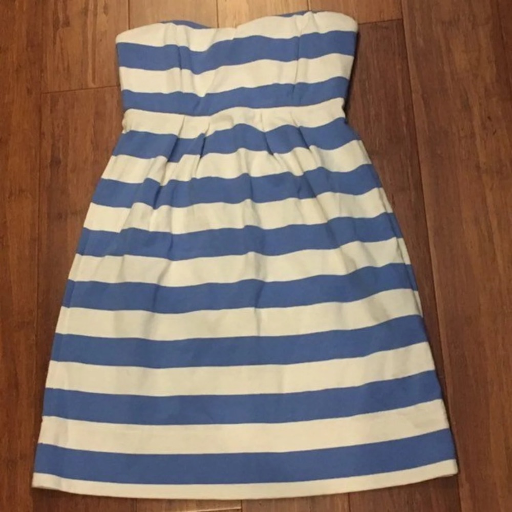 Jcrew Strapless Cotton Dress Size 00